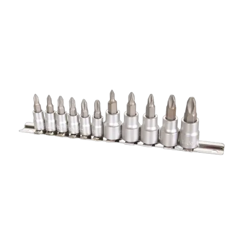 Kincrome Phillips Socket Set 11 Piece 1/4 & 3/8" Drive