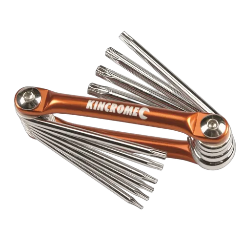 Kincrome Folding Tamperproof Torx Set 10 Piece