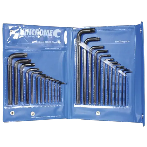 Kincrome Torx & Tamperproof Torx Set 25 Piece