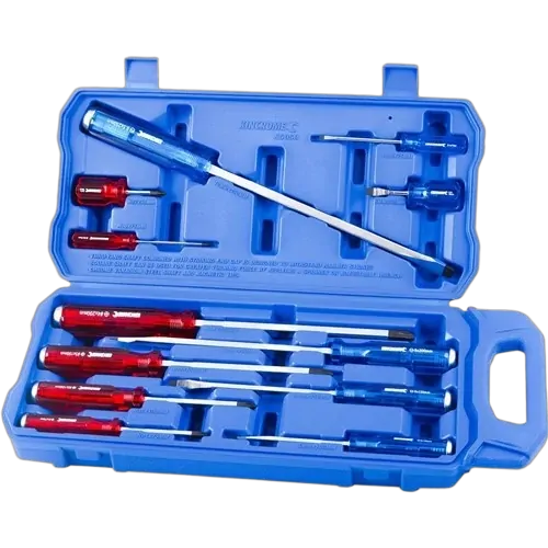 Kincrome Thru-Tang Screwdriver Set 12 Piece