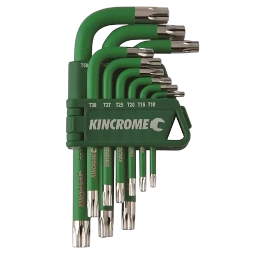 Kincrome Torx Key Set Short Series 9 Piece