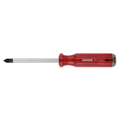 Kincrome Thru-Tang Screwdriver Phillips No.2 X 100Mm