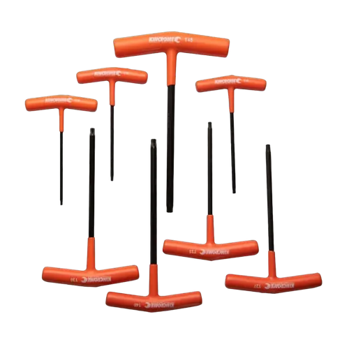 Kincrome T-Handle Tamperproof Torx Key Set 8 Piece