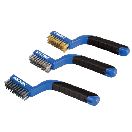 Kincrome Wire Brush Set Medium 3 Piece