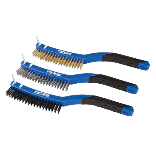 Kincrome Wire Brush Set Large 3 Piece
