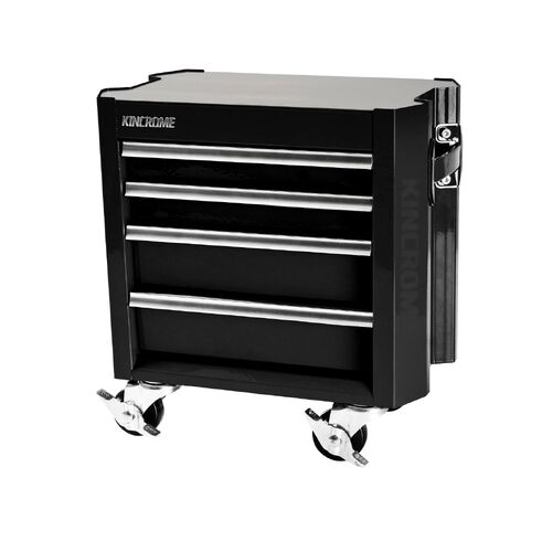 Kincrome CONTOUR Mini Tool Trolley 4 Drawer 250mm (10") Black