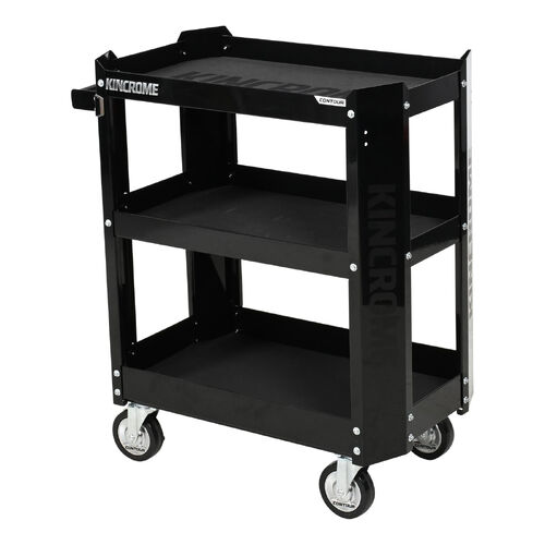 Kincrome CONTOUR Tool Cart 3 Tier (29") Black