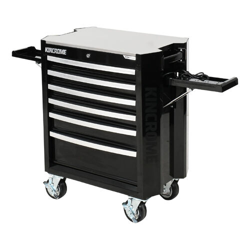 Kincrome CONTOUR Tool Trolley 6 Drawer 730mm (29") Black