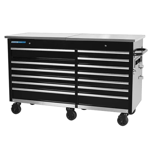 Kincrome Trade Centre Mobile Bench Twin Lid 13 Drawer