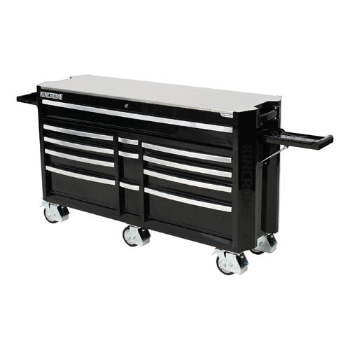 Kincrome CONTOUR Tool Trolley 12 Drawer 1515mm (60") Black