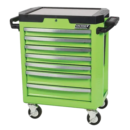 Kincrome Contour Tool Trolley 7 Drawer Green