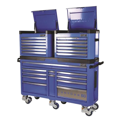 Kincrome Contour 60 Superwide Trolley & Chest Combo 3 Piece