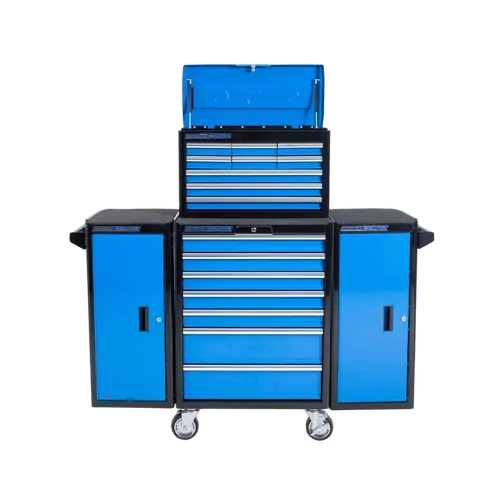 Kincrome Evolution Deep Chest, Trolley & Dual Side Locker Combo 20 Drawer