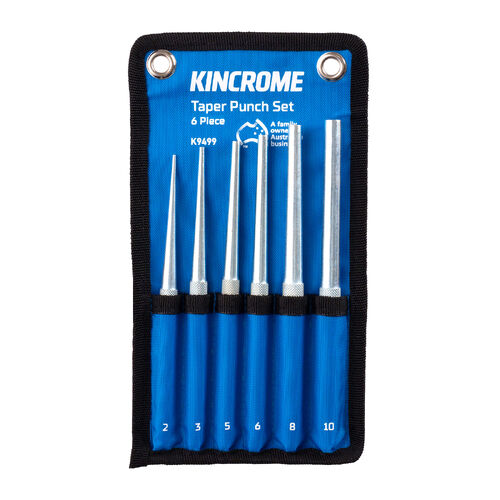 Kincrome Taper Punch Set 6 Piece