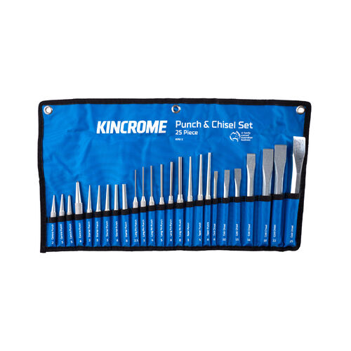 Kincrome Punch & Chisel Set 25 Piece