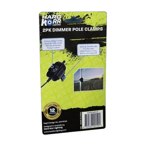 Dimmer Pole Clamps 2Pk