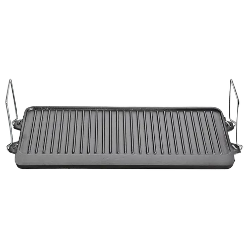 Campfire Cast Iron 3 Burner Reversible Cooking Plate