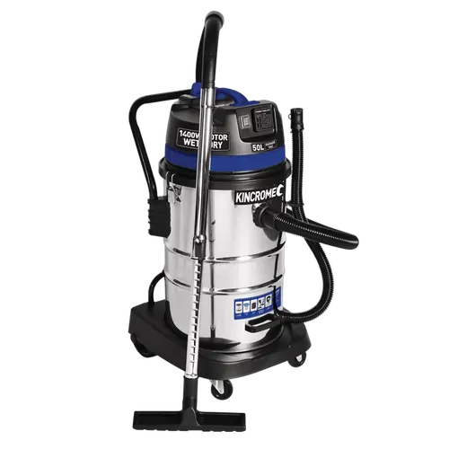 Kincrome Wet & Dry Workshop Vacuum 50L 240V/1400W
