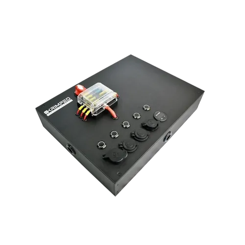 Large DC Control Box with 40a Wiring Kit