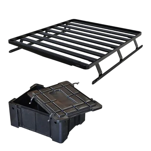 Front runner Chevrolet Silverado Crew Cab (2007-Current) Slimline II Load Bed Rack Kit