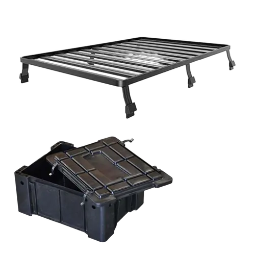 Front runner Land Rover Defender 110 (1983-2016) Slimline II 3/4 Roof Rack Kit / Tall