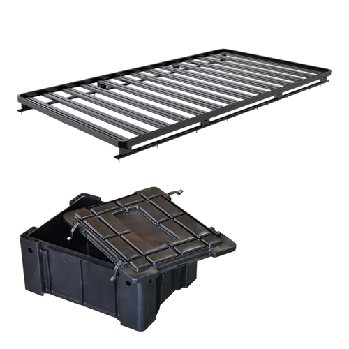 Front runner Mercedes-Benz Sprinter 144in/170in / L2/L3 / MWB/LWB Wheelbase w/o OEM Tracks (2006-Current) Slimline II Roof Rack Kit