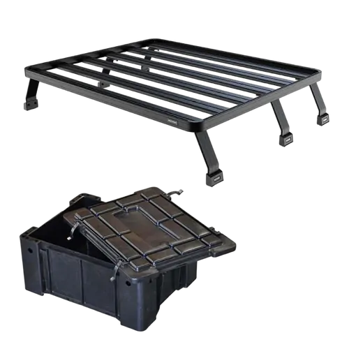 Front runner Ute Roll Top Slimline II Load Bed Rack Kit / 1425(W) x 1156(L) / Tall