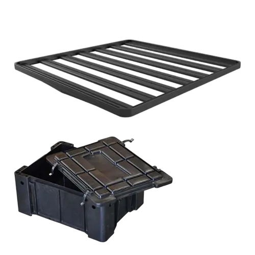 Front runner Ford Ranger Wildtrak (2014-2022) Roll Top Slimline II Load Bed Rack Kit / Tall