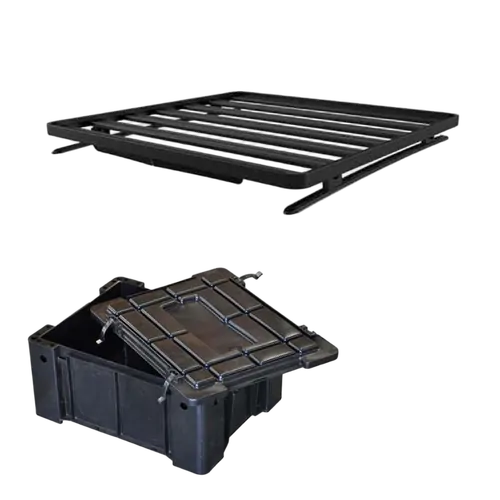 Front runner Slimline II Roof Rack Kit / Tall to suit Toyota Hilux (2005-2015)