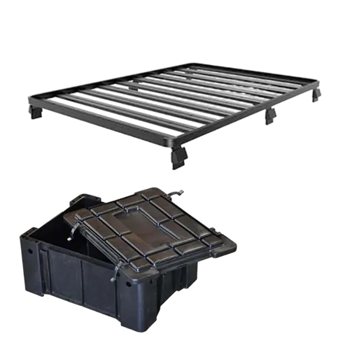 Front runner Slimline II Roof Rack Kit / Tall to suit Toyota Land Cruiser 80