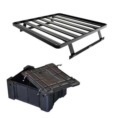 Front runner Slimline II Load Bed Rack Kit to suit Toyota Tacoma DC 4-Door Ute (1995-2000)