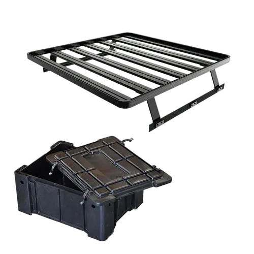 Front runner Slimline II Load Bed Rack Kit to suit Toyota Tundra DC 4-Door Ute (2007-Current)