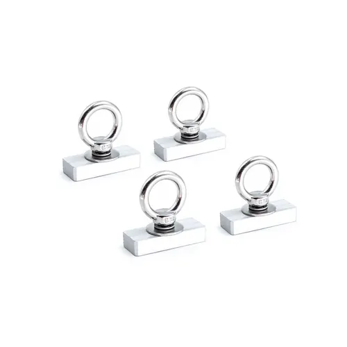 M8 Stainless Steel Eye Bolt Tie Down Kit Rhino Pioneer Platform Rack [Qty: 4]