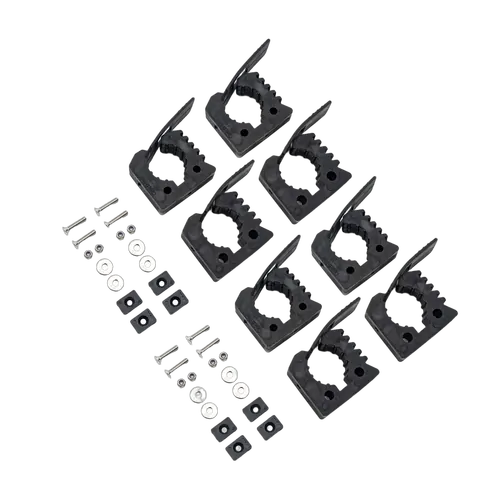 Genuine QuickFist Rubber Clamps Shovel Axe Holder 25-45mm [Qty: 4 Pairs]