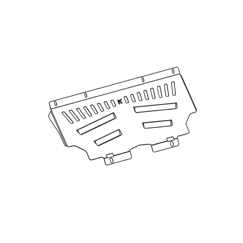 Vented Splash Guard to suit Toyota Prado 120 ARB Bull Bar