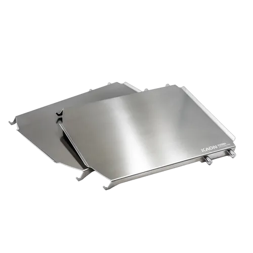 Stainless Steel Side Tables to suit the Weber* Family Q