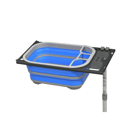 The Kitchenette Clip-in Sink Extension to suit KAON Tables [Undara Black]