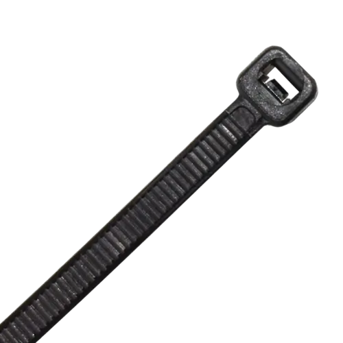 KT Accessories Cable Ties, Black, UV Treated, 100mm x 2.5mm, 25 Pack