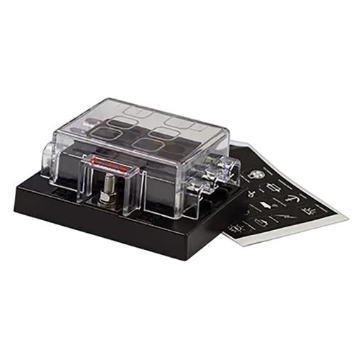 KT Accessories Fuse Block, 10 Way, Single Power Pole