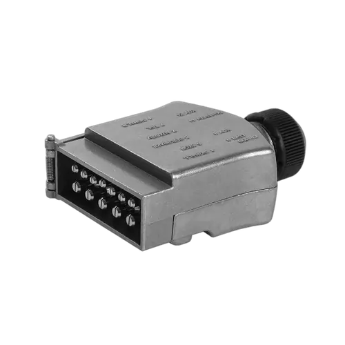 KT Accessories 12 Pin, Trailer Plug Metal, Standard