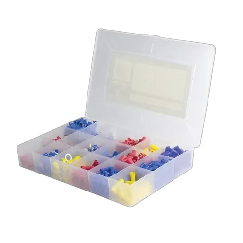 KT Accessories Insulated Terminal Kit Assortment, 785 Pieces