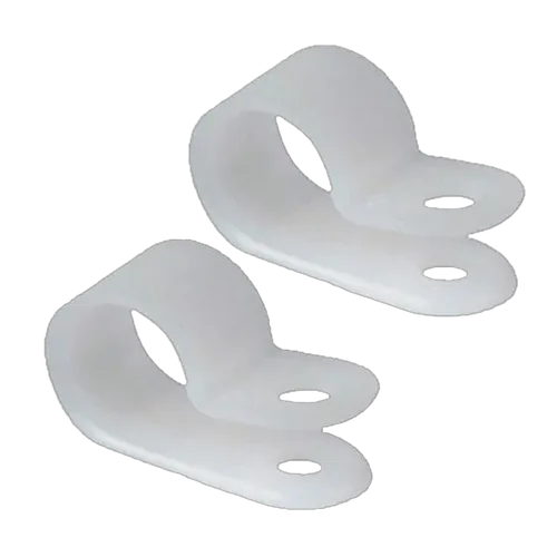 KT Accessories Nylon Clamp, 22.2mm, Natural, (7/8), Pkt 5