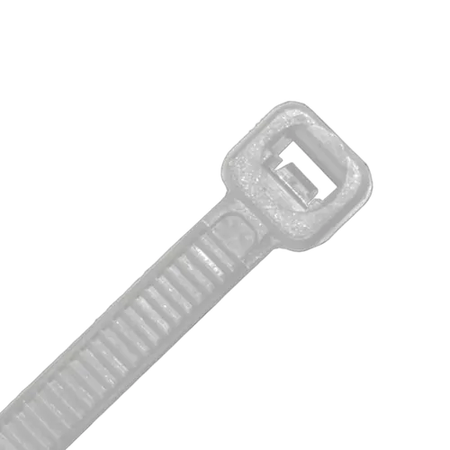 KT Accessories Cable Tie, Nylon UV, Natural, 250mm x 4.8mm