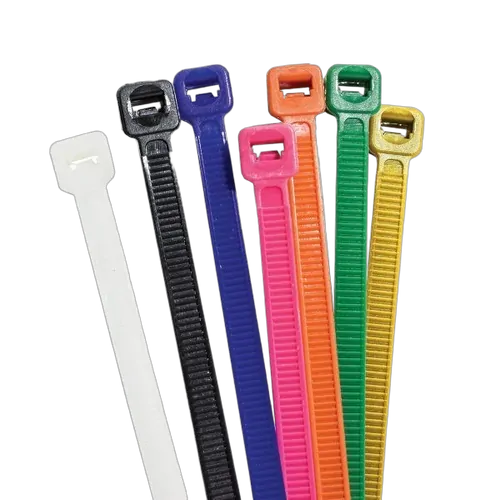 KT Accessories Cable Ties, Mixed Colour, 300 x 4.8mm