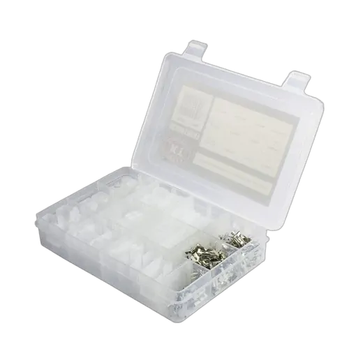 KT Accessories Housing Connector Kit Assortment White, QK Series, 174 Pieces