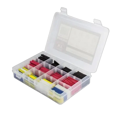 KT Accessories Heat shrink, 5mm to 13mm, Assorted Kit, 220 Pieces