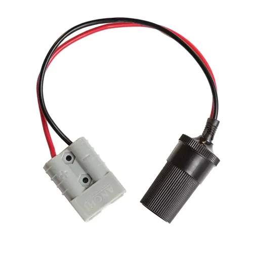 KT Accessories 50 Amp, 12-36V Connector To 15A Accessory Socket (300mm)