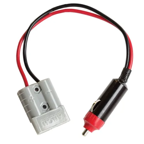 KT Accessories 50 Amp, 12-36V Connector To 15A Accessory Plug (300mm)