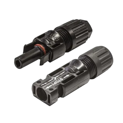 MC4 - Male/Female In Line Twin Pack With Pins (SAA)