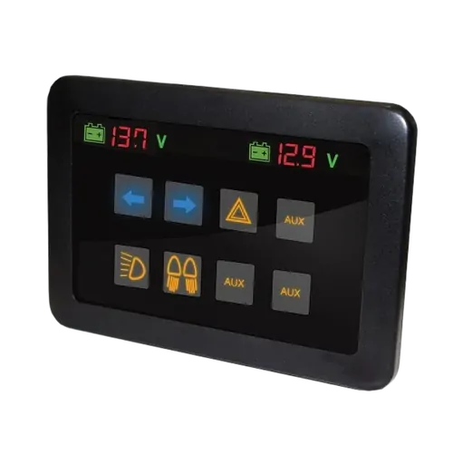 KT Accessories Commander Smart-Touch Switch Panel, 8 Way